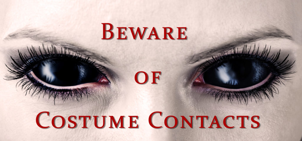 Beware of Costume Contacts this Halloween - Discovery Eye Foundation