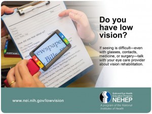 Low vision awareness