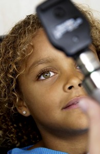 eye exam - vision and spcial needs children